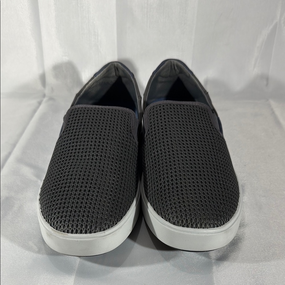 OluKai Gray and White Slip-On Loafers size 12 EUC